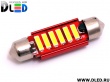   Автолампа светодиодная C5W FEST 39 мм - 6 SMD 7020 с обманкой