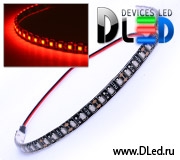   Светодиодная лента для авто 30см SMD 3528 36Led Красного свечения