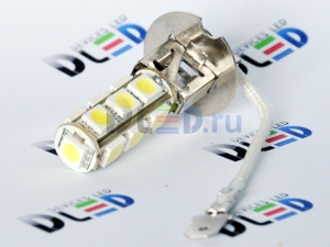   Автолампа-светодиодная 24V H3 - 13 SMD 5050