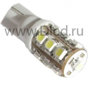   Автолампа светодиодная T10 - W5W - 13 SMD 3528