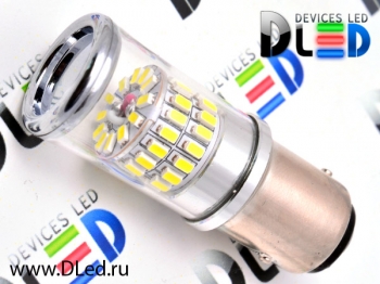   Лампа светодиодная 1157 - P21/5W - S25 - BAY15d - 48 SMD3014 + Стабилизатор 24V