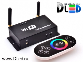   Wi-Fi контроллер RGB с радио пультом Rec-WF-1