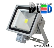   DLed Flood Light 50W Motion Detector