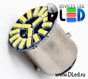   Автолампа светодиодная 1156 - PY21W - S25 - BA15s - 18 SMD 4014