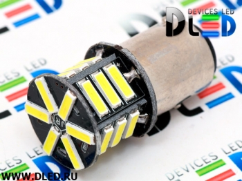   Автолампа светодиодная 1156 - P21W - S25 - BA15s - 21 SMD 7014