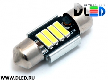   Автолампа светодиодная C5W FEST 31 мм - 4 SMD 7020