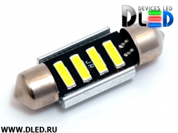   Автолампа светодиодная C5W FEST 36 мм - 4 SMD 7020