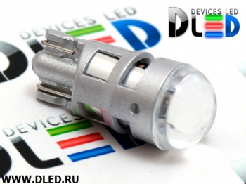   Автолампа светодиодная T10 - W5W - 3W 1 SMD 3030