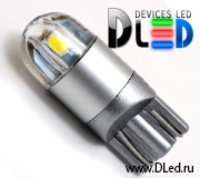   Автолампа светодиодная T10 - W5W - 3W 2 SMD 3030