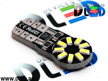   Автолампа светодиодная T10 - W5W - 18 SMD 4014 + Обманка