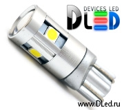   Автолампа светодиодная T10 - W5W - 5 SMD 3030