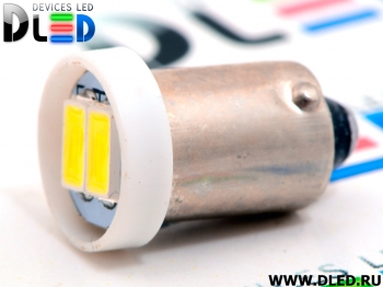   Лампа автомобильная светодиодная T4W - BA9S - 2 SMD 5730 Плюс