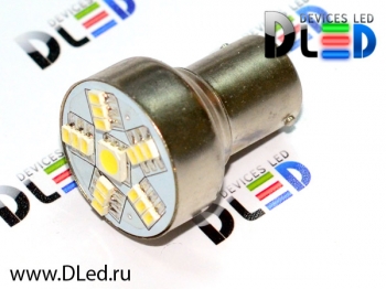   Автолампа светодиодная 1157 - P21/5W - S25 - BAY15d - SMD 5050 + 1210